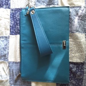 Thirty one jewel bag in teal.